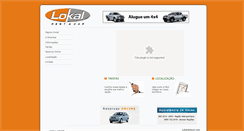 Desktop Screenshot of lokalrentacar.com